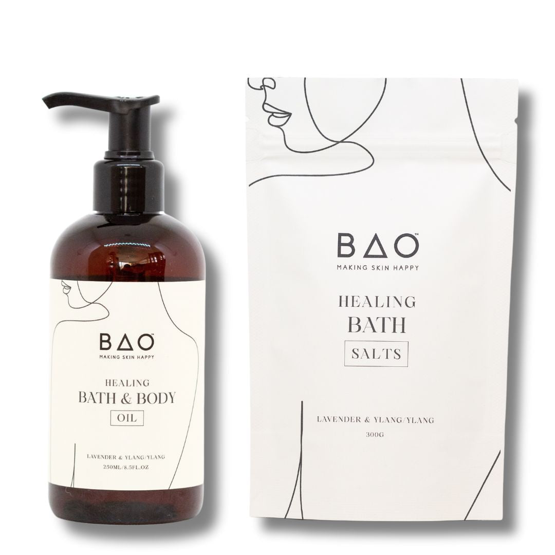 Healing Bath Salts & Body Oil Bundle