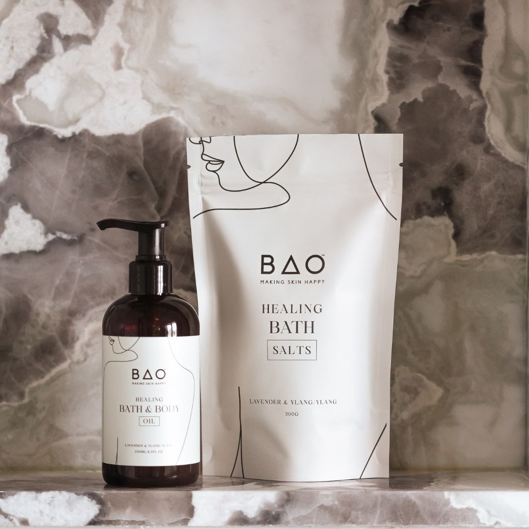 Healing Bath Salts & Body Oil Bundle