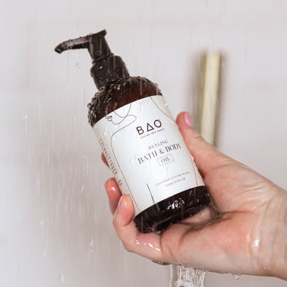 Healing Bath Salts &amp; Body Oil Bundle