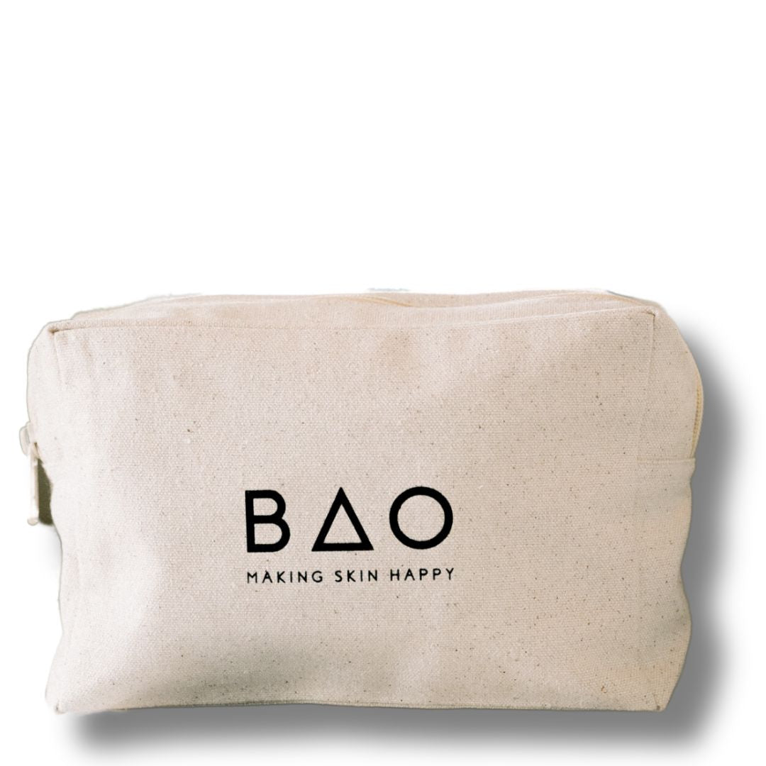 BAO canvas gift bag on a white background